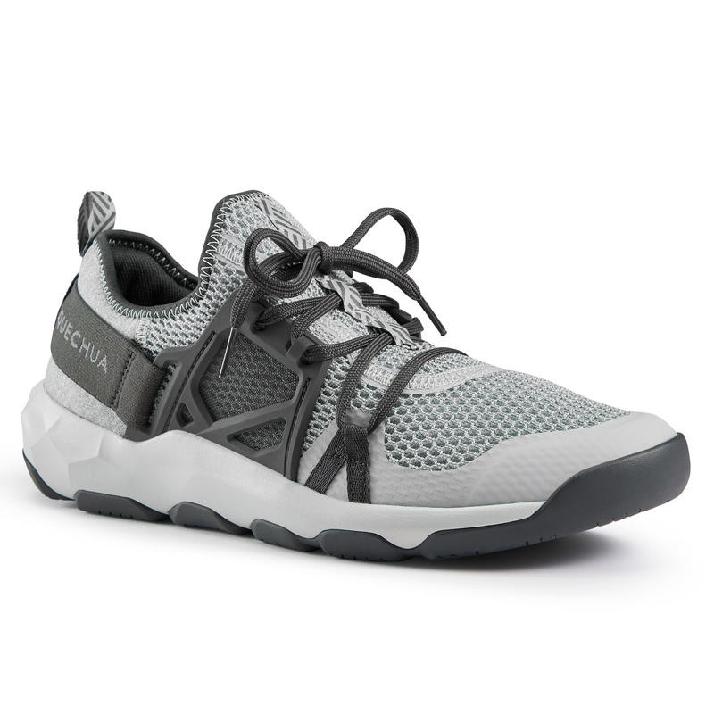 SEPATU TRACKING HIKING BOOTS PRIA - ORIGINAL QUECHUA NH500