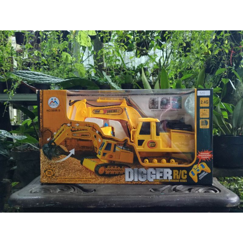 Mainan Anak RC Digger Excavator Besar