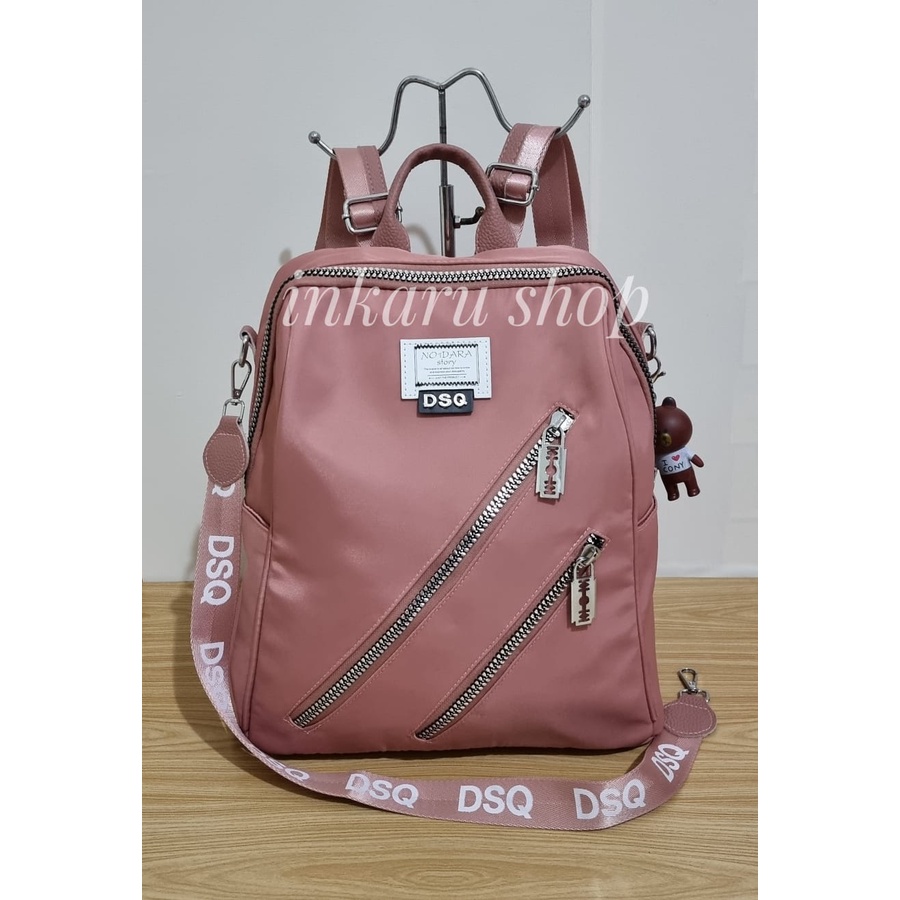 TAS RANSEL WANITA IMPORT D*S*Q 2IN1 8131#