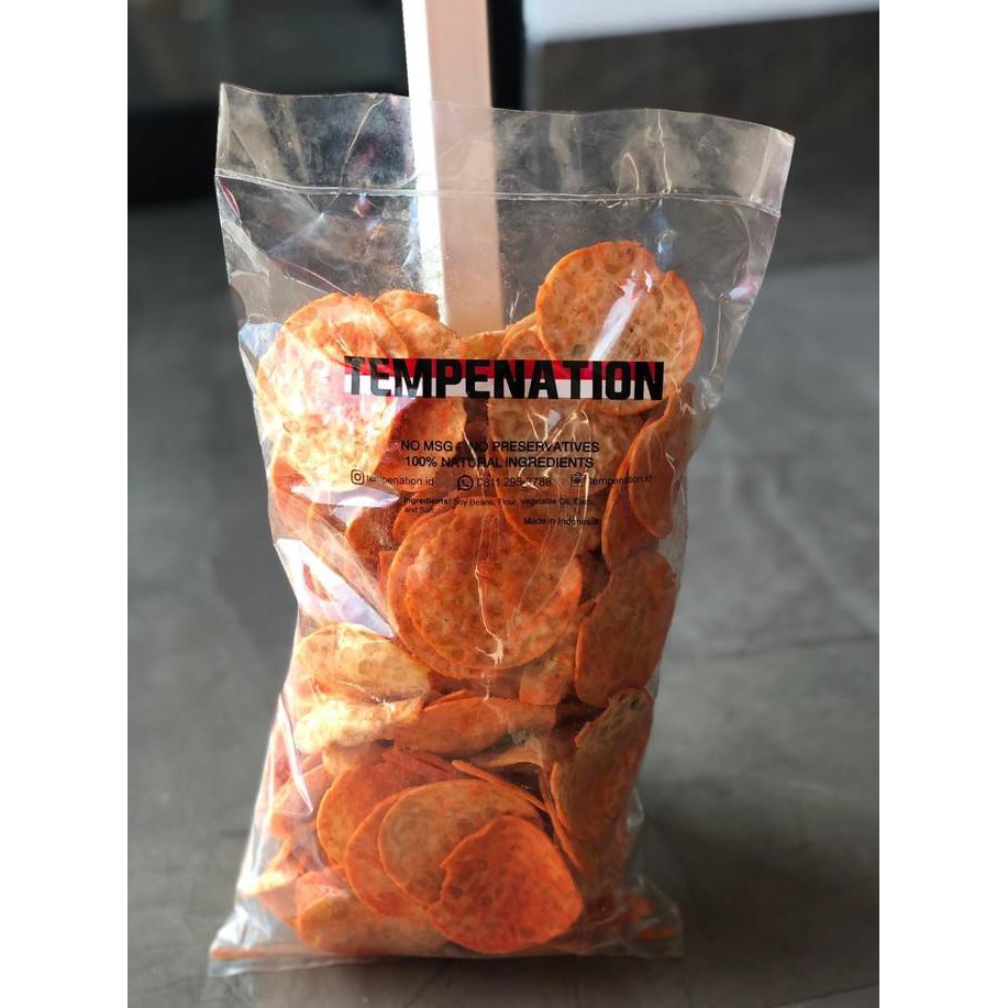 

Keripik Tempe Balado 500Gr