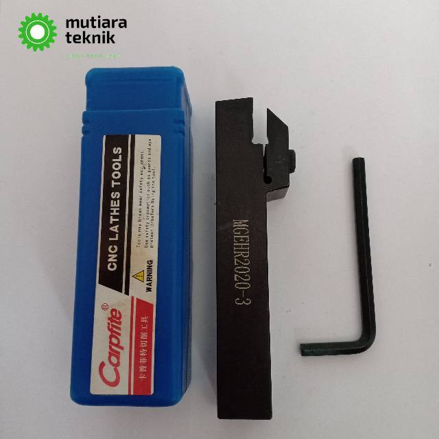 MGEHR2020 3mm Holder Potong 3mm  Holder Bubut Cnc Alat Mesin Bubut
