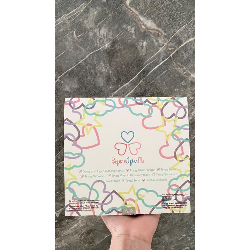 Beforeafterme / BAM / BEFORE AFTER ME Colagen Drink BY PRILLY 3 box