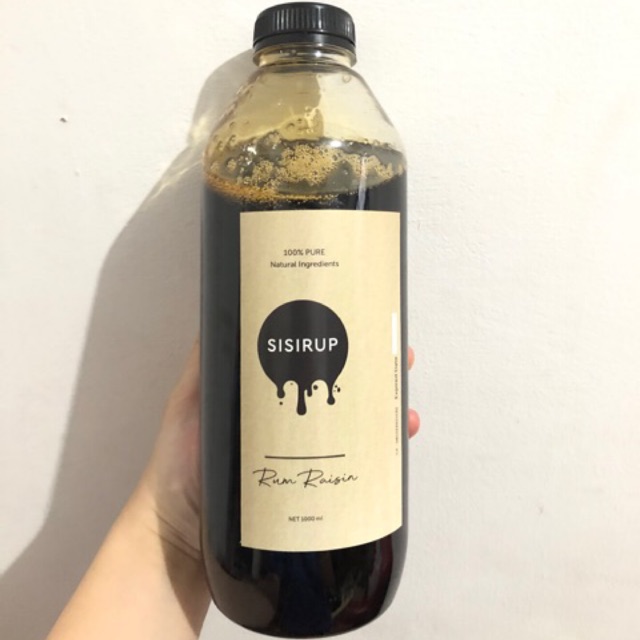 SISIRUP Rhum Raisin Sirup 1200 gram / Rum Raisin