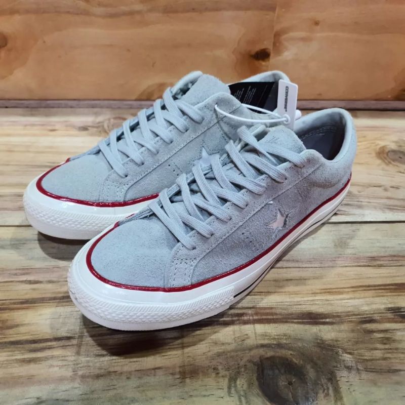 SEPATU CONVERSE ONE STAR OX UNDEPEATED S GREY PREMIUM BNIB