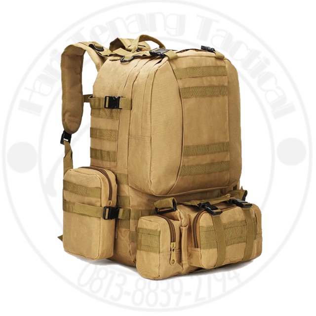 Tas Ransel tactical military 50L/tas  ransel anak/ caril tactical Import/  tas kode 213