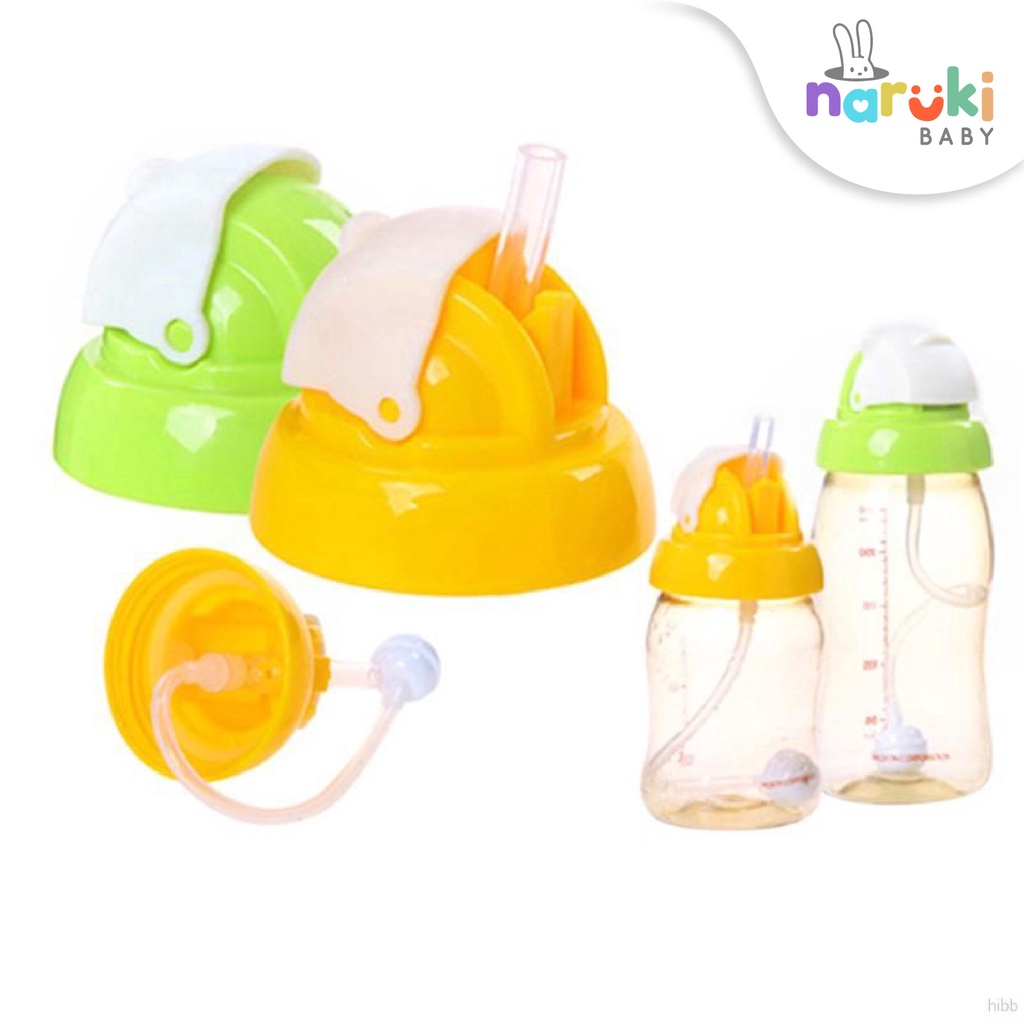 Head Straw / Tutup Botol Sedotan Bayi Pigeon Wide neck