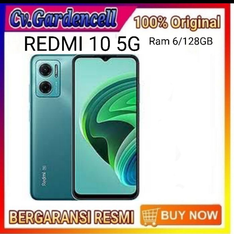 Xiaomi redmi 10 5g ram 6/128gb garansi resmi