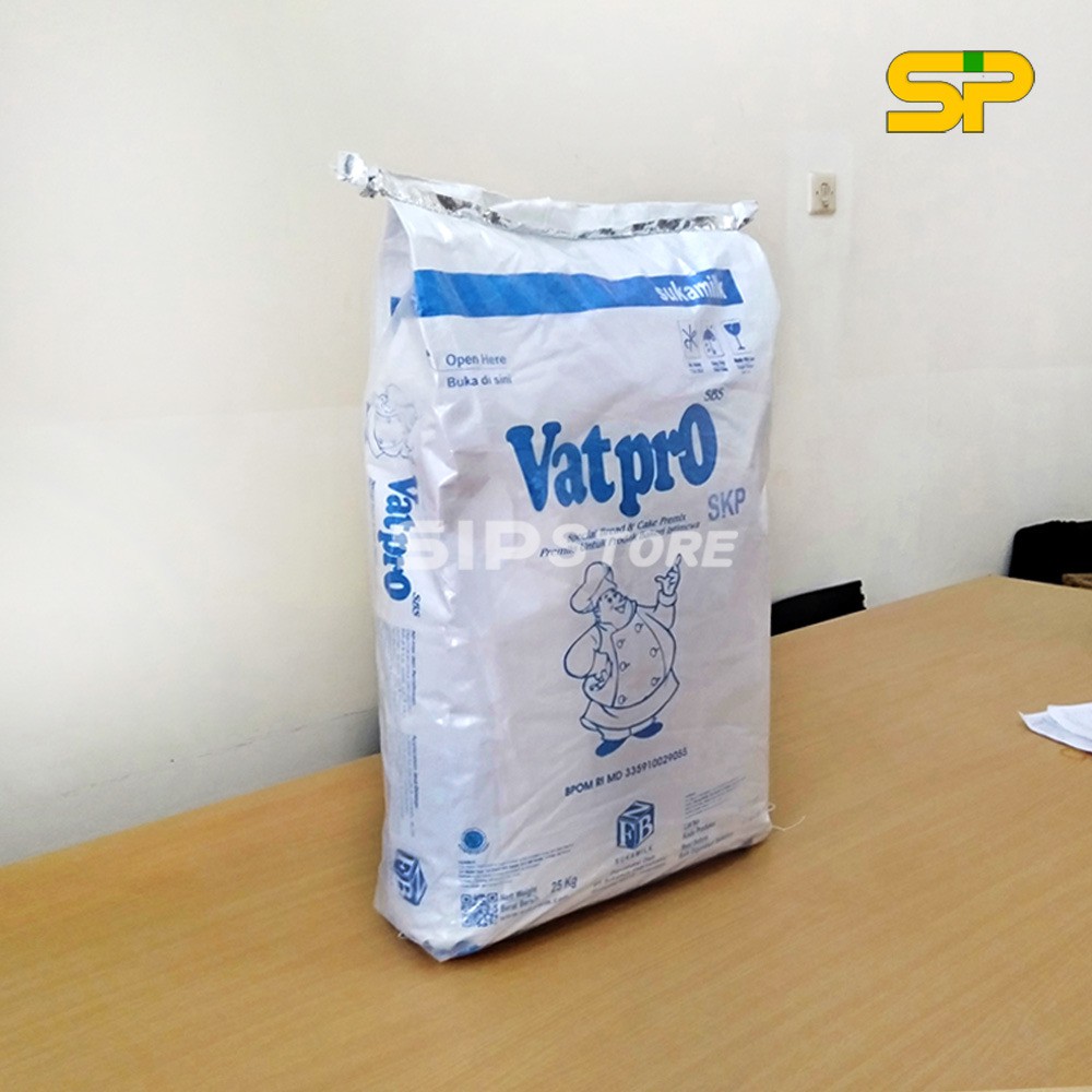 VATPRO Pengganti Susu Bubuk Full Cream / Susu Premix Tepung Premix / Milk Replacer @25 kg