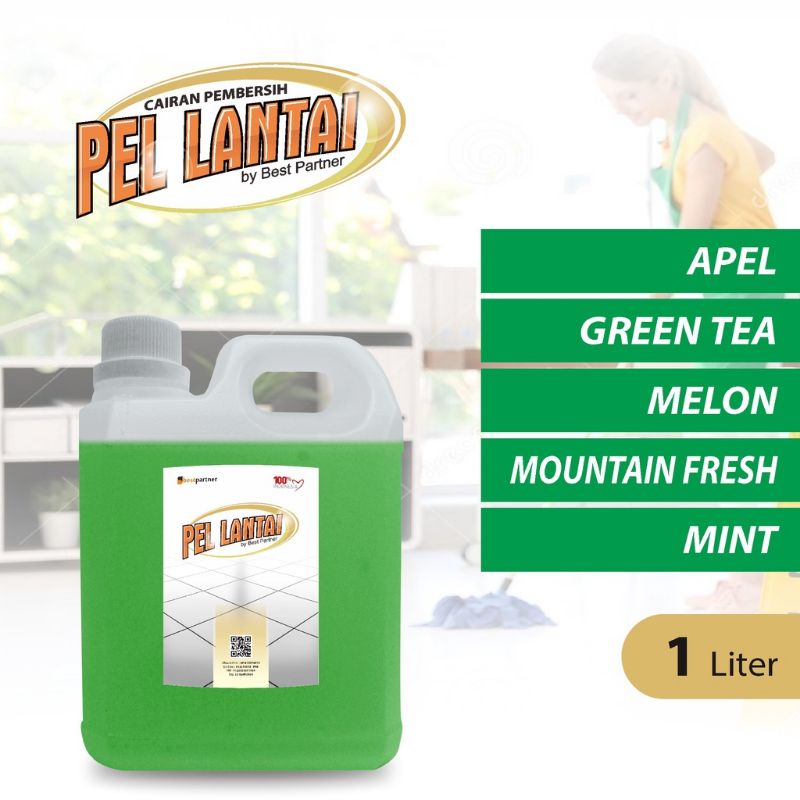 Super pel pembersih lantai aneka aroma kemasan jurigen 1 liter