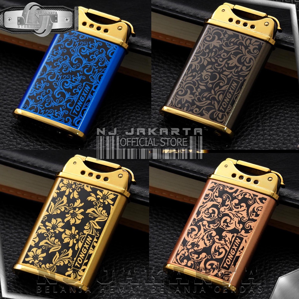 MANCIS Korek Api Lighter Mancis Batik Slim Full Besi