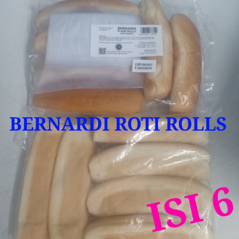 

BERNARDI ROTI ROLLS BESAR ISI 6