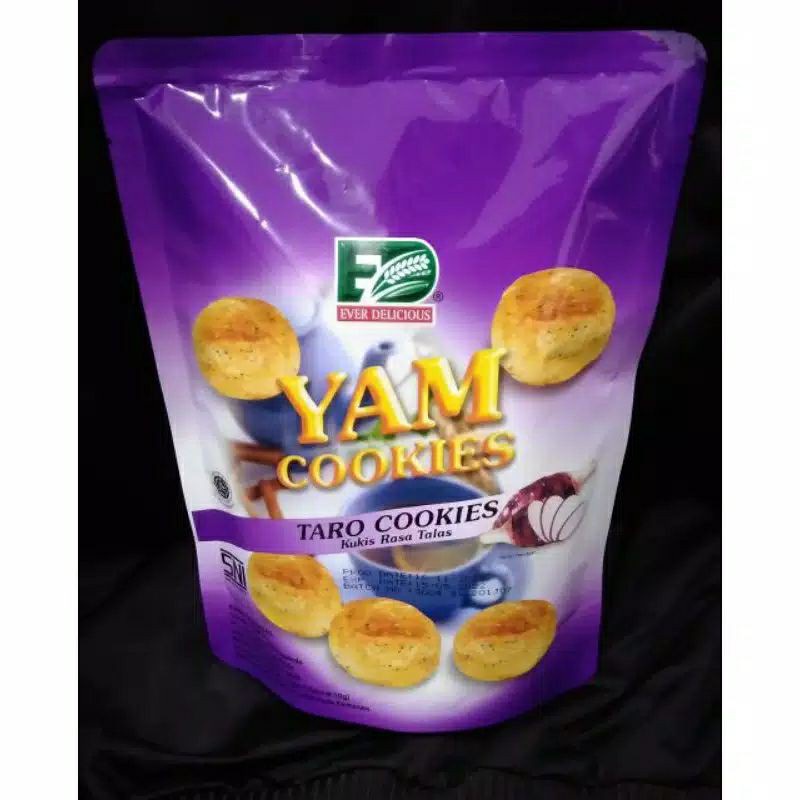 

Ever Delicious Yam Cookies / Taro cookies / Kukis rasa Talas 150 gr