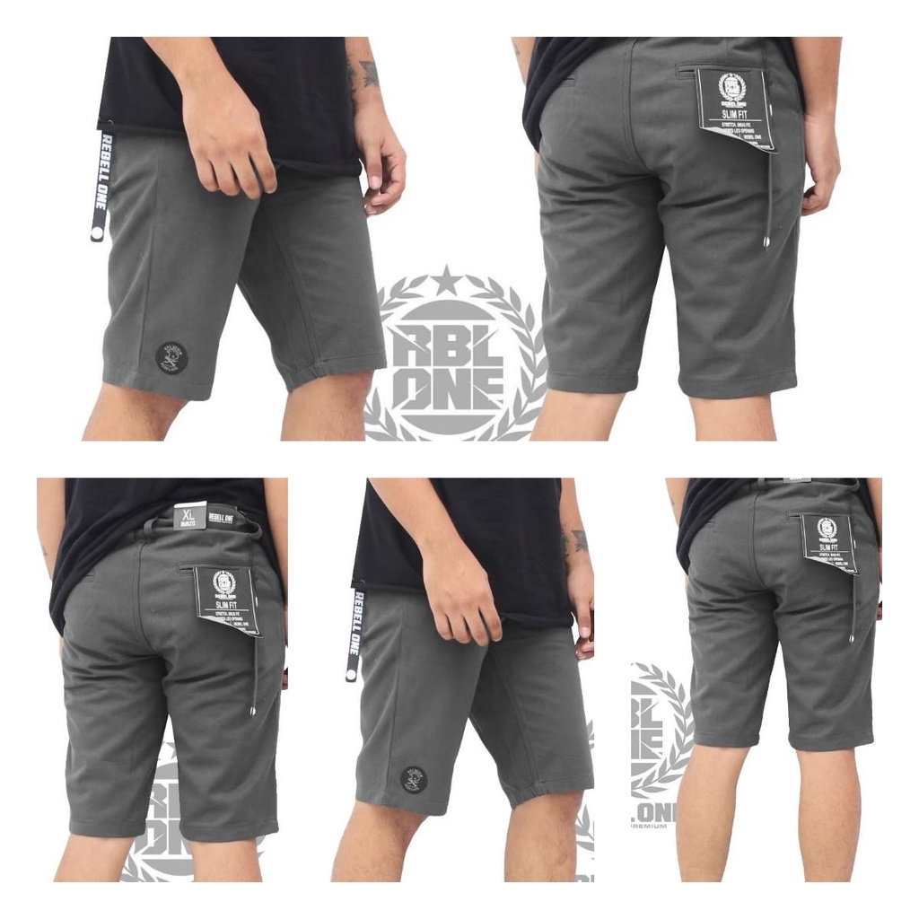 Celana Chino Panjang Pria Rebel one Original Premium Slimfit Ukuran M L XL