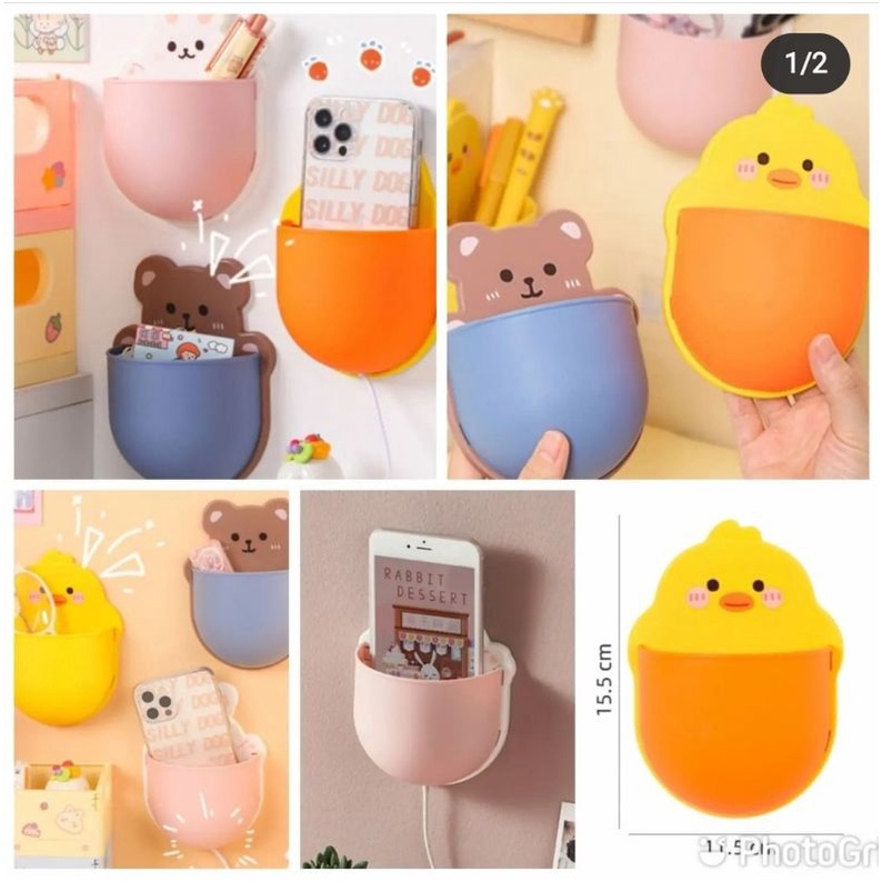 

(snowandbelle) holder phone/ stationery