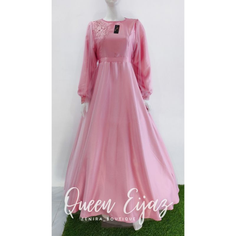 QUEEN EIJAZ GAUN tulle tutu / baju pesta / prewedding / wisuda / gamis kondangan / couple / tersedia ukuran kecil hingga jumbo