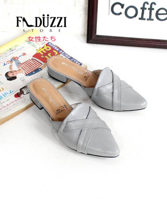 Faduzzi Sepatu Wanita Mules 3 Cm SAHILLA