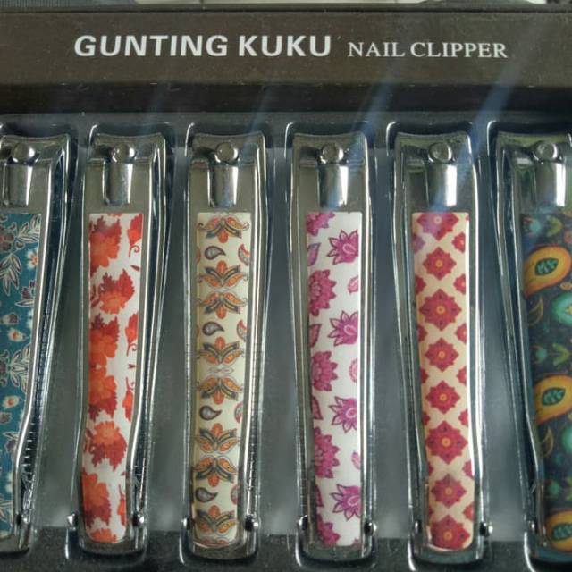 Gunting kuku jumbo potong kuku motif ukuran jumbo nail kliper import