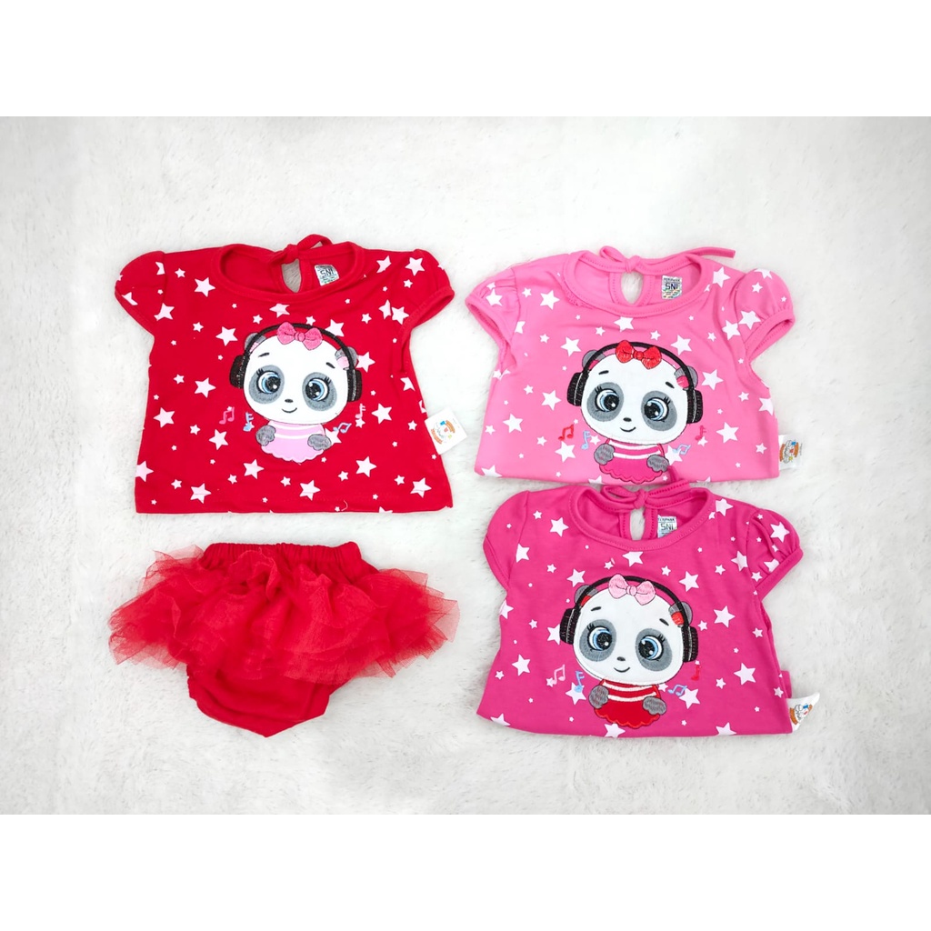 LOVE ME TUTU Baju Setelan Celana Tutu Pergi Lucu Fashion Anak Bayi Perempuan Cewek Terlaris Lucu