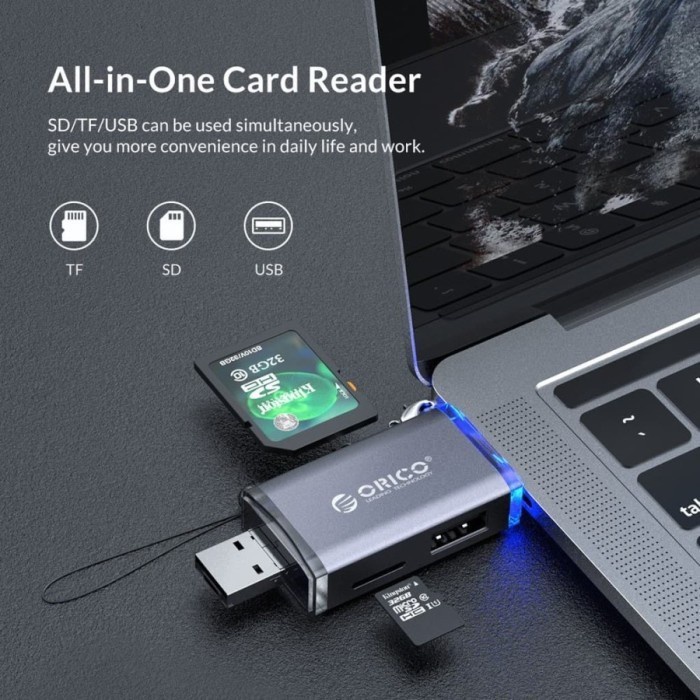 ORICO 6in1 OTG Card Reader USB2.0 - 2CR61