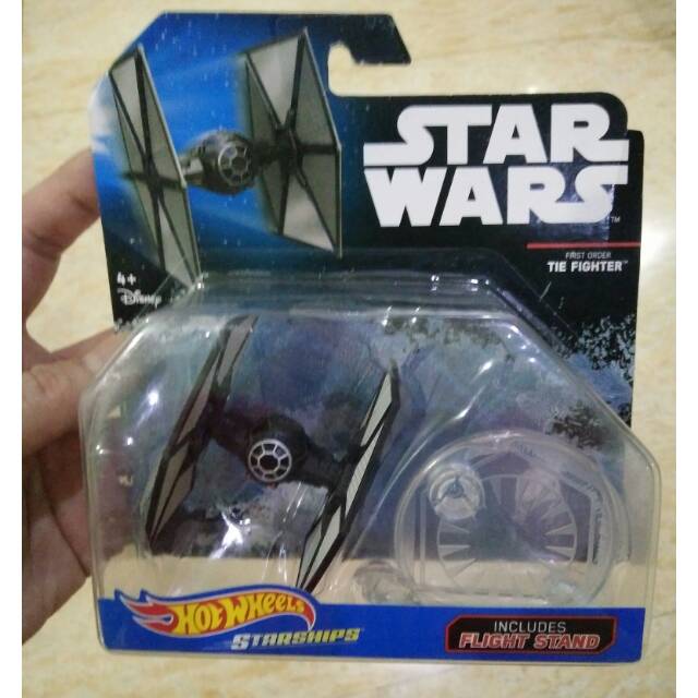 Star Wars Hotwheels Retro Diecast Starships First Order Tie Fighter Mattel Original