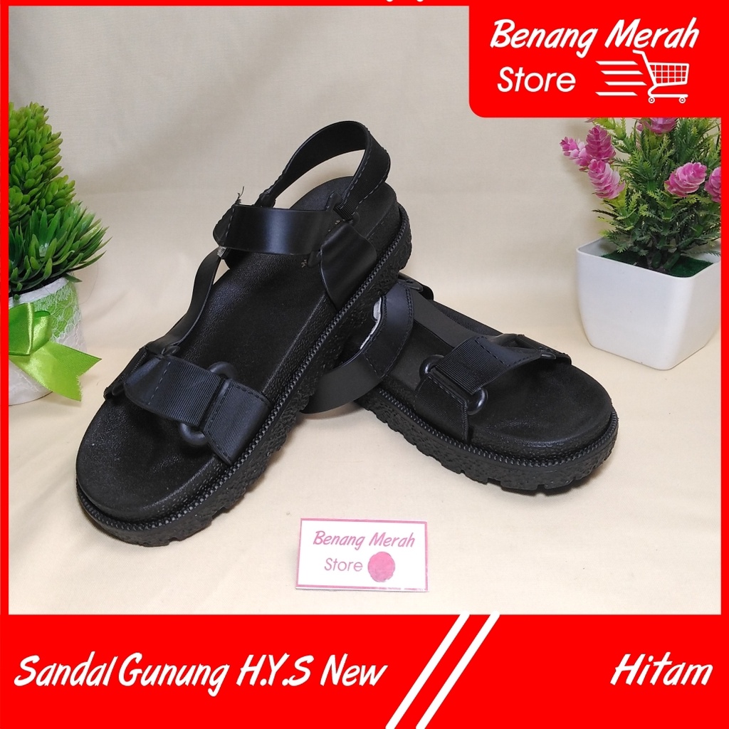 Sandal Slop / Srampatan / Sandal Gunung Pria ukuran merek H.Y.S New Ukuran 36