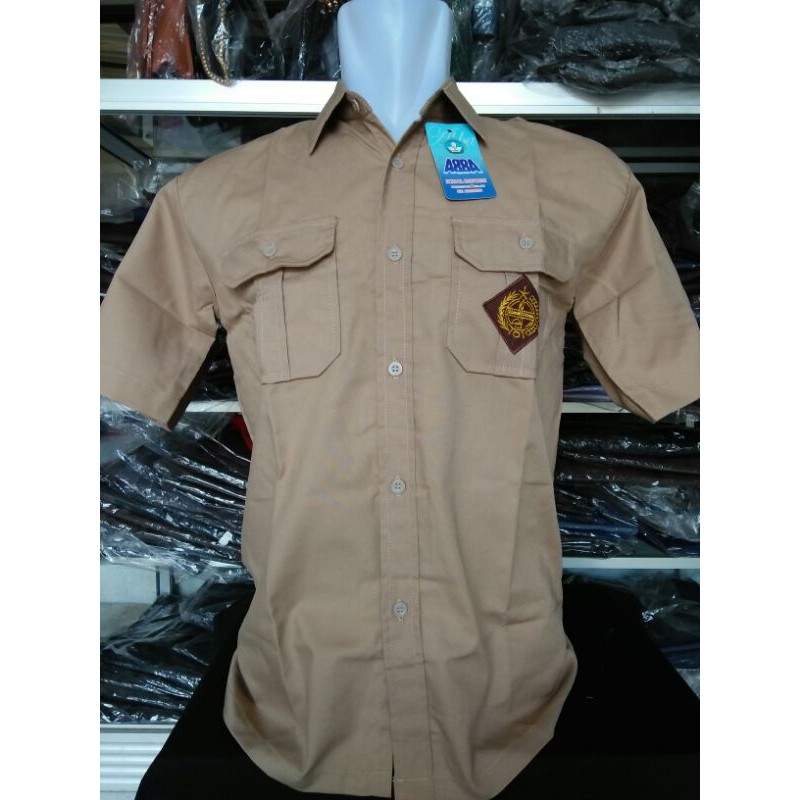 Seragam sekolah pramuka pendek SMP/SMA Pria - Seragam Sekolah SMA Seragam Pramuka Baju Pramuka