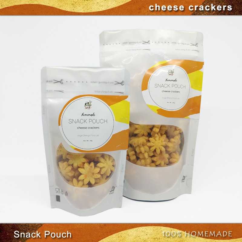 

Cheese Crackers 150gr - 100% Homemade Cookies