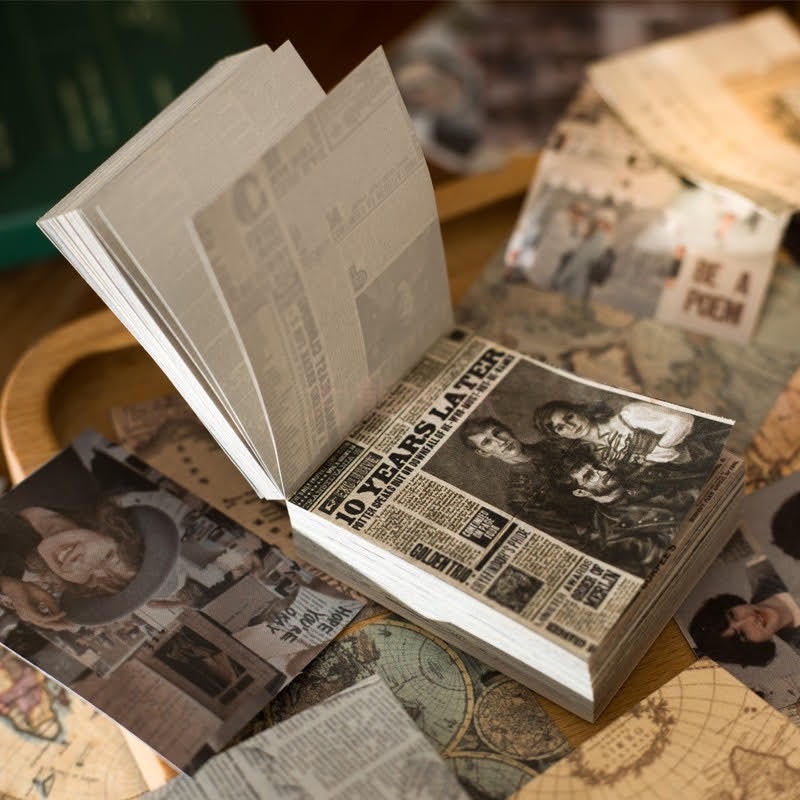

DIY0103 (10 lembar) TIDAK ADA LEM NYA dekorasi jurnal vintage aesthetic bullet jurnal journal scrapbook diary notebook