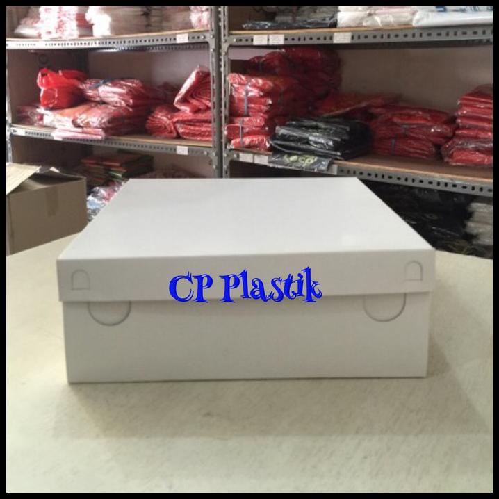 Box Nasi Uk. 18X18 + Mika (Isi 50 Pcs)