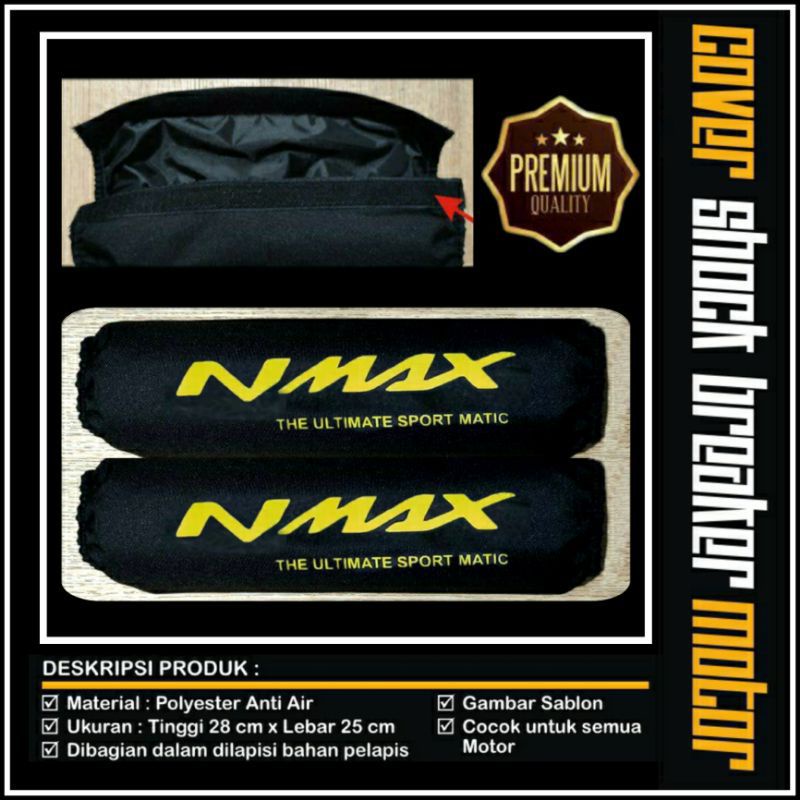 Sarung Shockbreaker N max Polyester All Size Kiri dan Kanan