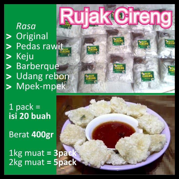 

HOT SALE Rujak cireng isi 20/pack tanpa pengawet bisa go-kil (gojek) terjamin