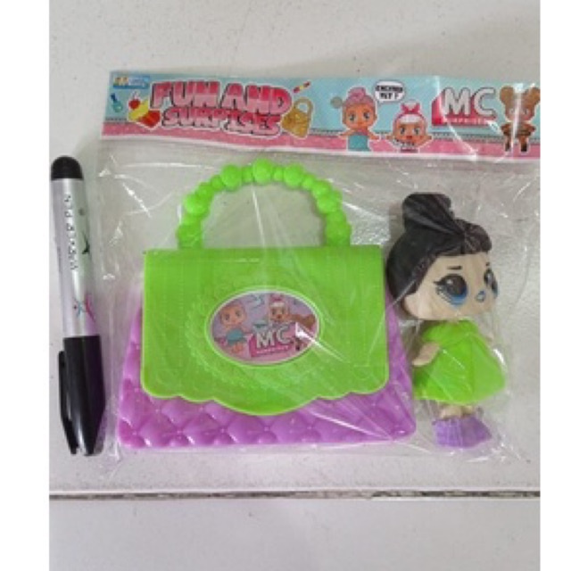 MAINAN TAS LOL TAS DAN BONEKA LOL KANTONG MURAH