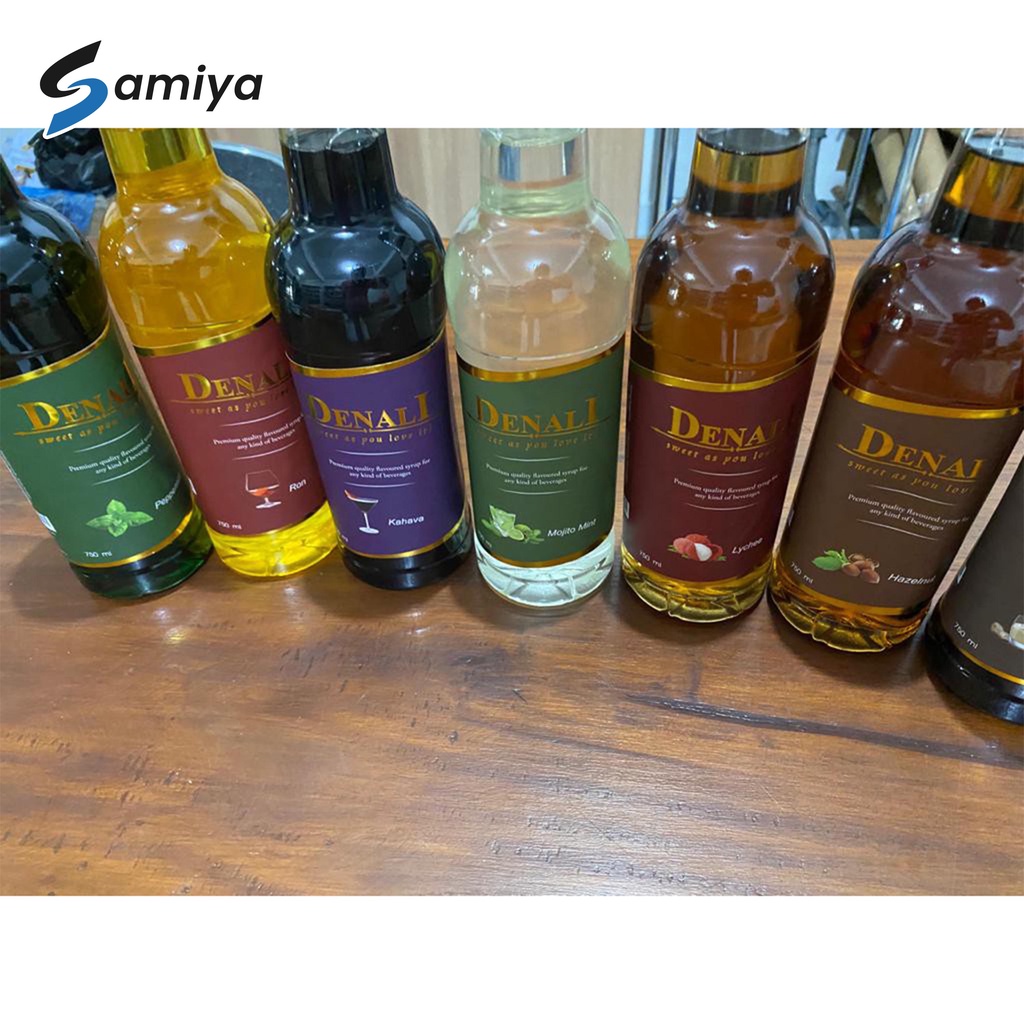 syrup denali semua varian rasa 100% ORIGINAL / sirup denali caramel hazelnut vanilla pandan rum