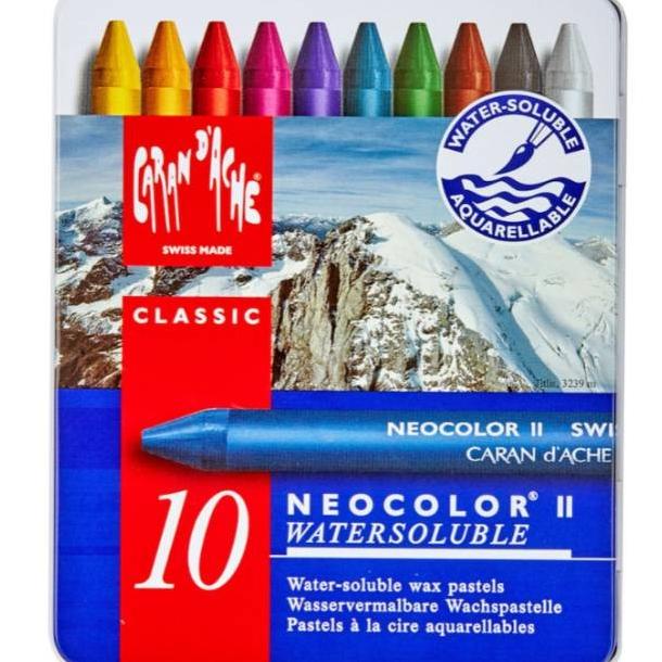 

CRAYON CARANDACHE NEOCOLOR II 10W ---READY---
