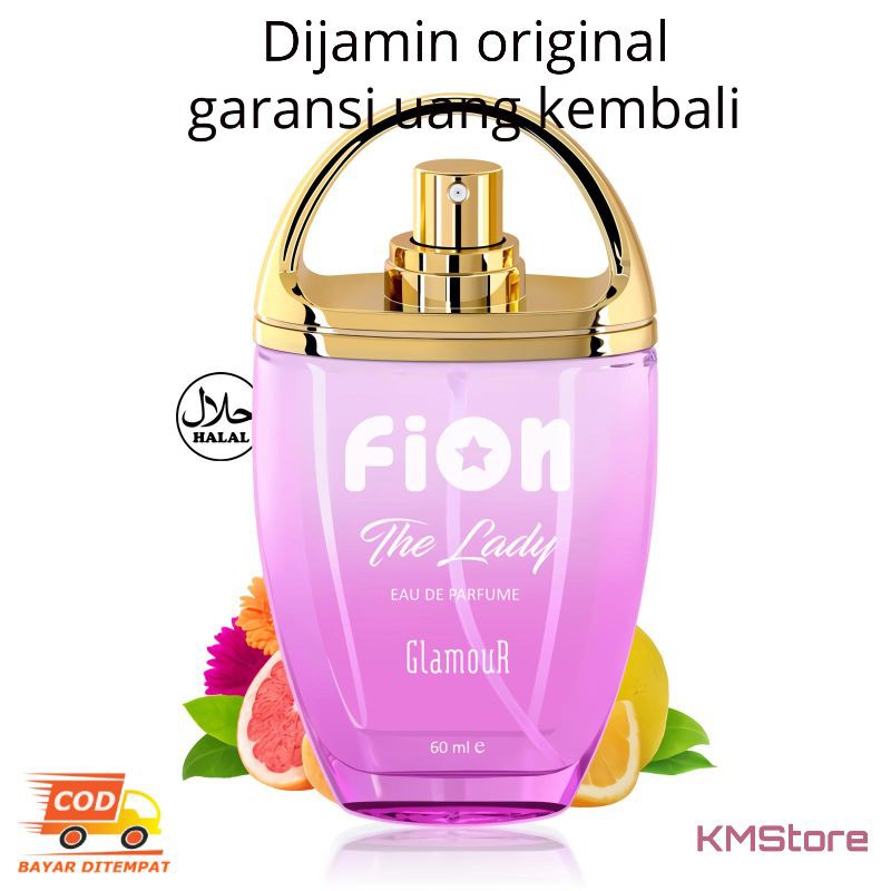 FION Eau De Parfum Wanita 60 ML Fragrance Minyak Wangi Halal LADY Murah