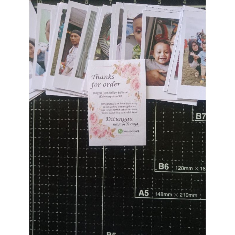 Polaroid Harga Reseller / Cetak 2R / Tanpa Minimal Order / 1 Hari Jadi