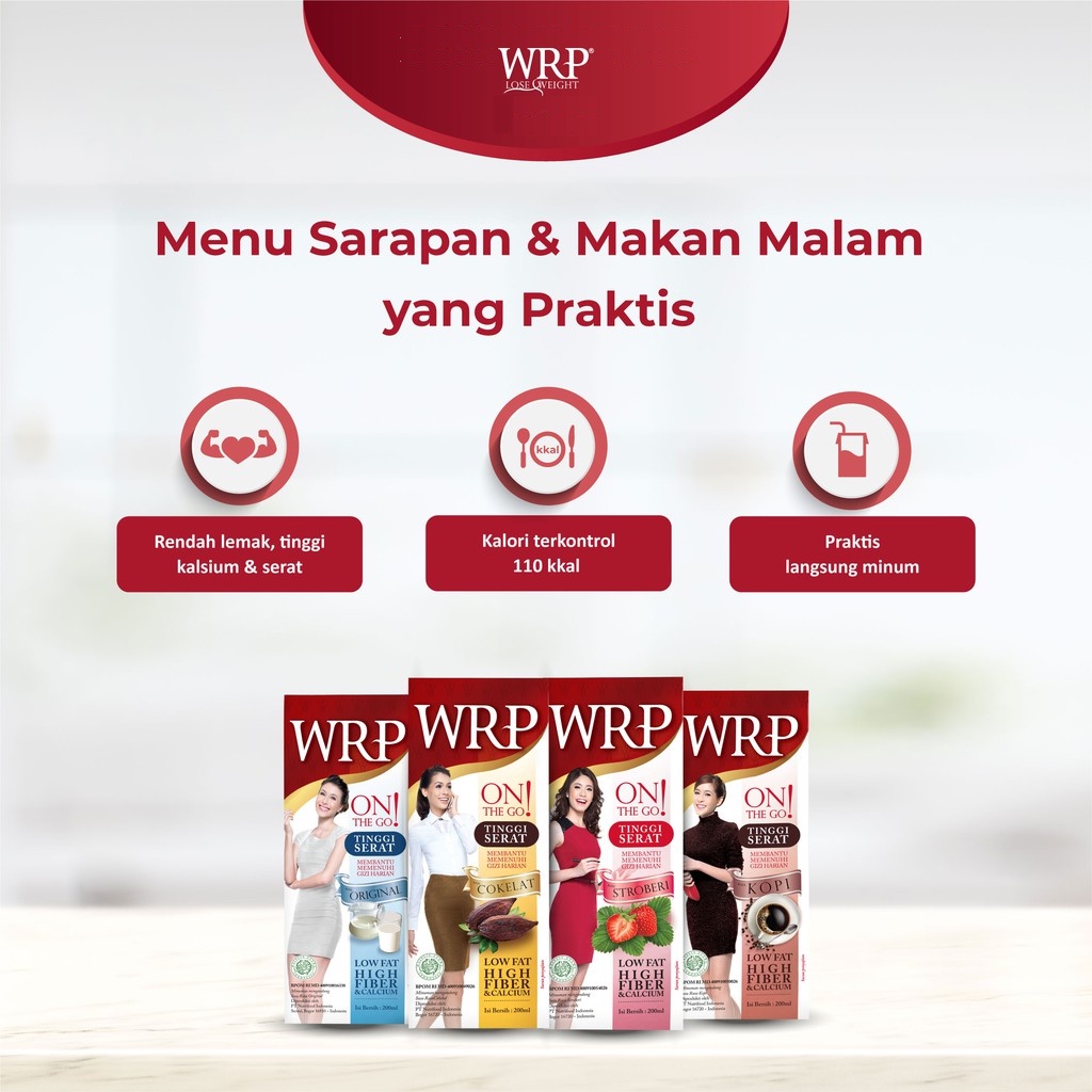 

WRP On The Go 200ml - Susu UHT Rendah Lemak