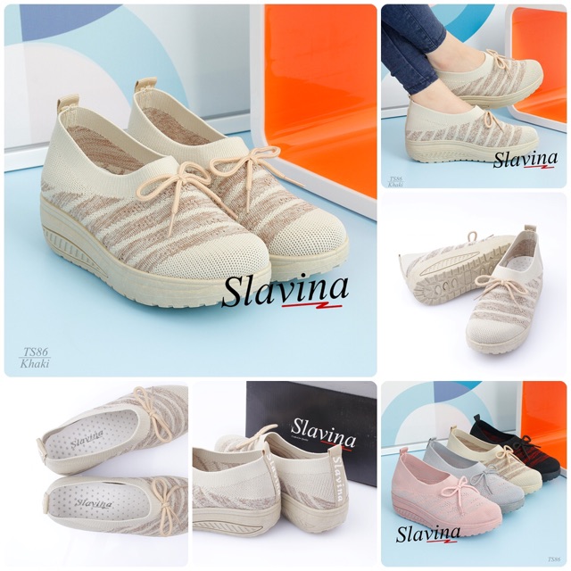 [JUALSEMUA18]Sepatu Slavina TS86