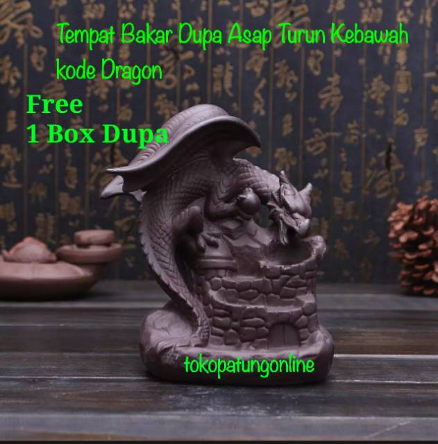 Tempat Bakar Dupa Asap Turun Kebawah Kode Dragon