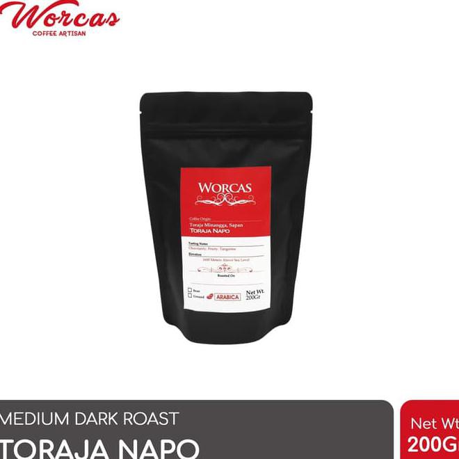 

WY5I KOPI ARABICA TORAJA NAPO 200 GRAM (BIJI/BUBUK) | WORCAS COFFEE - KOPI BIJI 1PKV