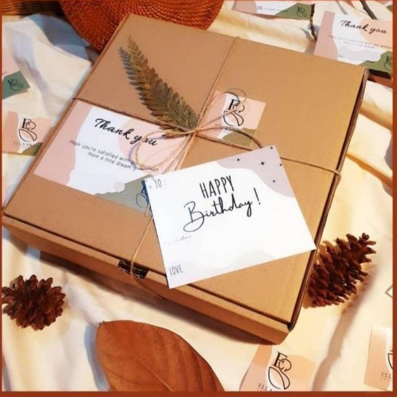 

[KODE V9774] GIFT BOX size L dan XL | GIFTBOX | KOTAK KADO | HAMPERS | RUSTIC PACKAGING