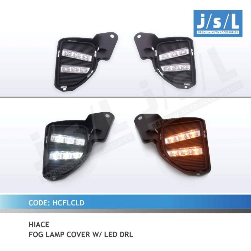 foglamp led drl toyota Hiace with sein jsl