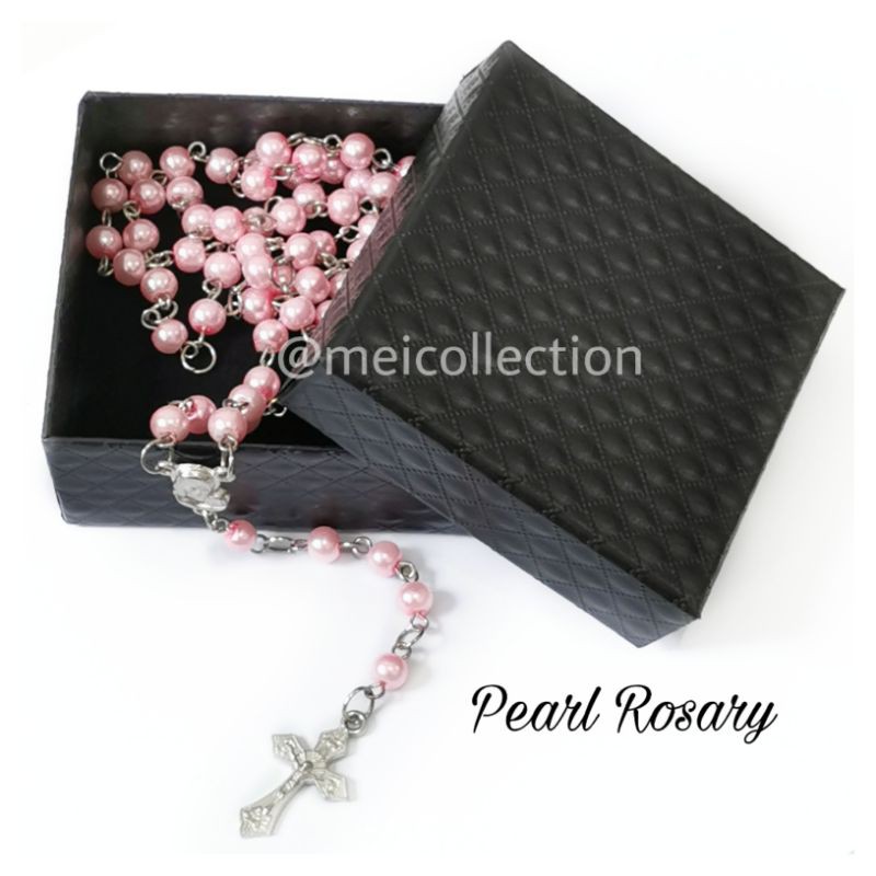 

rosario mutiara premium untuk kado / hadiah