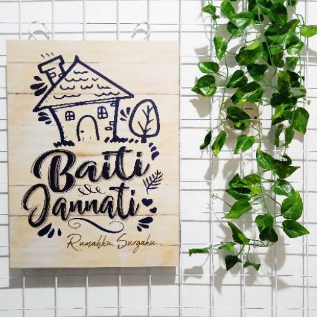 Poster Kayu Baiti Jannati