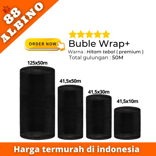 Plastik Bubble Wrap 41,5cm x 50m QUALITY PLUS PREMIUM TERMURAH ROLL