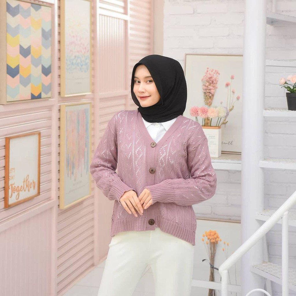 Nara Grosir - Una Outer l Sweater Polos l Sweater Pria dan Wanita