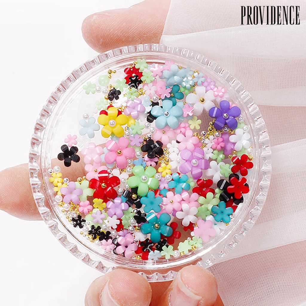 Ornamen Bunga 3D Bahan Resin Untuk Dekorasi Nail Art