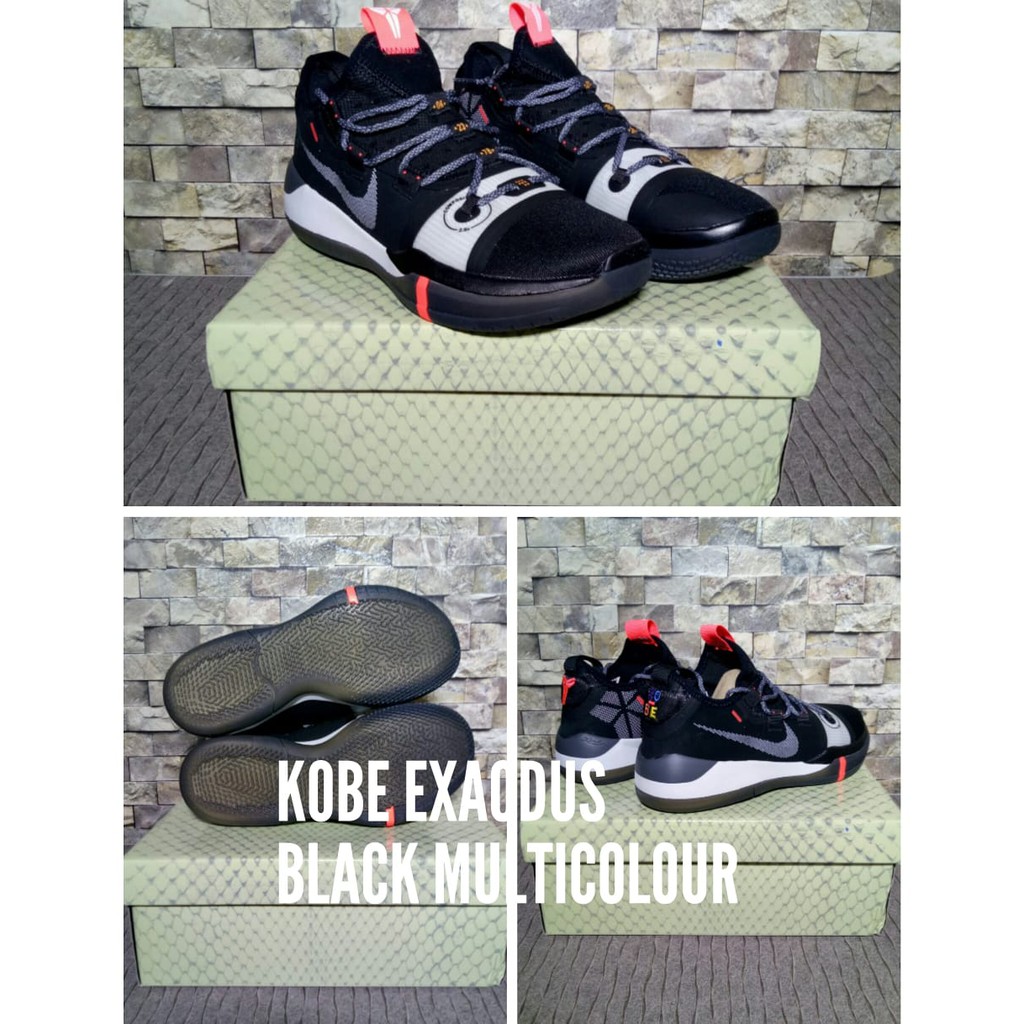 sepatu basket nike kobe ad exodus black multicolour  murah