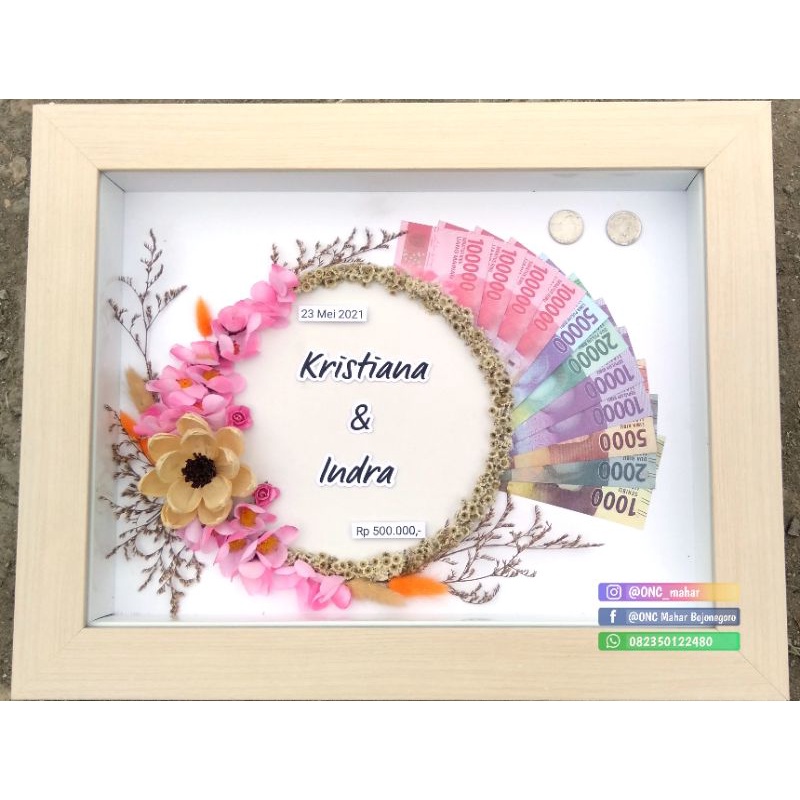 

mahar bunga sakura simple