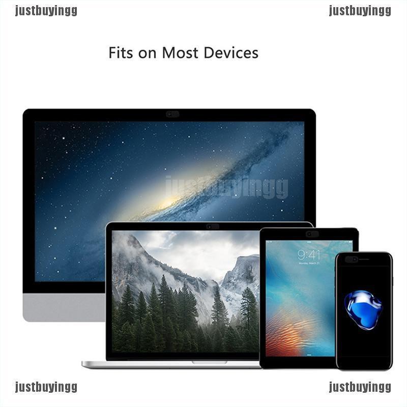 (WNM)WebCam Cover Plastic Camera Lens Privacy Sticker for iPhone PC Laptops